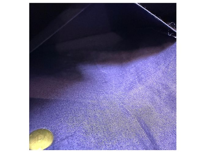 Hermès Amadava Canvas Tote Bag Navy - Ansicht 18