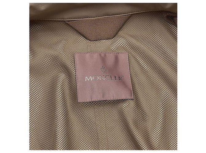 Moncler Giacca-camicia in nylon con logo da uomo - vista 9
