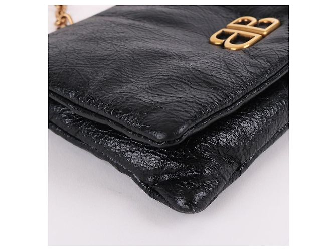 Balenciaga Borsa a tracolla Monaco Mini - vista 9