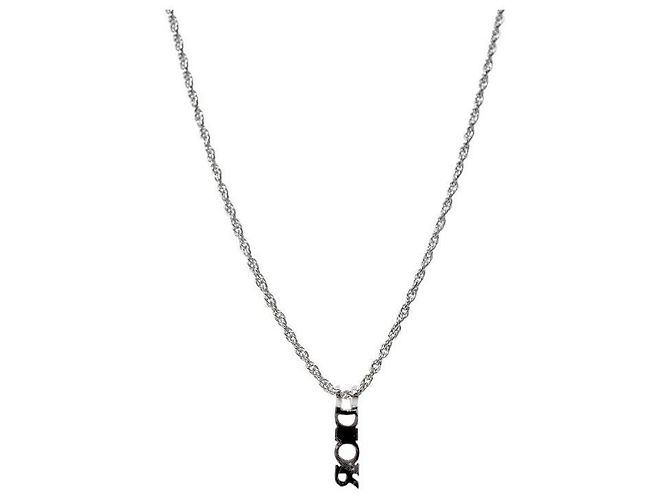 Dior Vertikale Silberkette - Ansicht 2