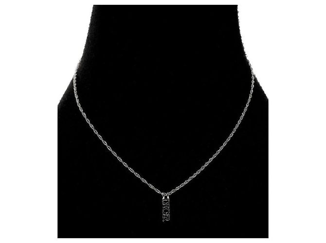 Dior Vertikale Silberkette - Ansicht 5
