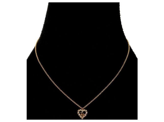Dior Collana Oblique in Oro Cuore Cubic - vista 5