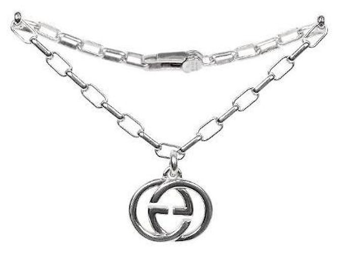 Gucci Pulsera entrelazada de plata - vista 2