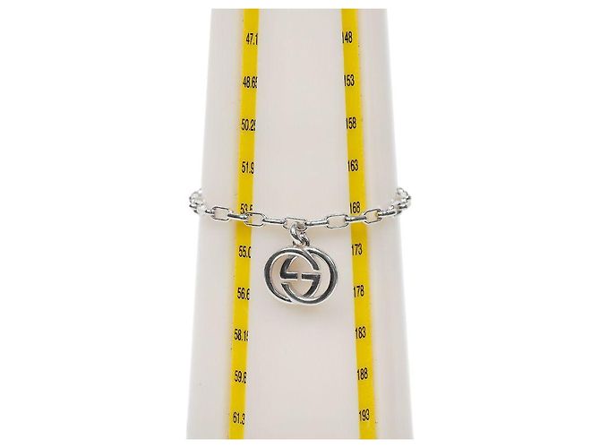 Gucci Pulsera entrelazada de plata - vista 5
