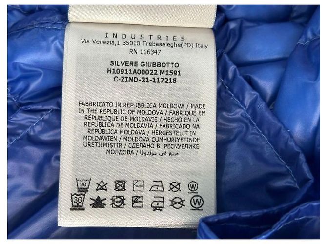 Moncler Silver Steppjacke Blue SILVERE - Ansicht 10