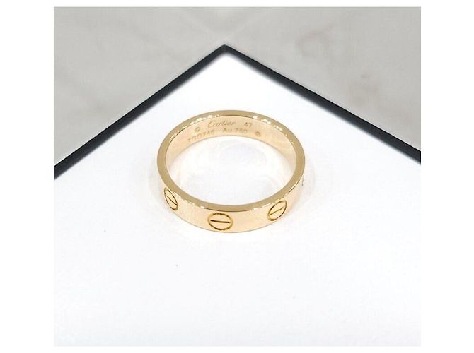 Cartier Anillo Love Band Small Yellow Gold - vista 2