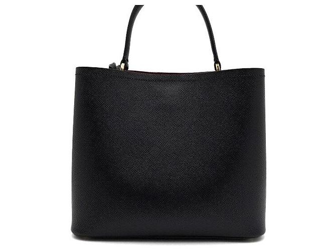 Prada Borsa Tote e Borsa a Tracolla Saffiano Panier Double Large - vista 4