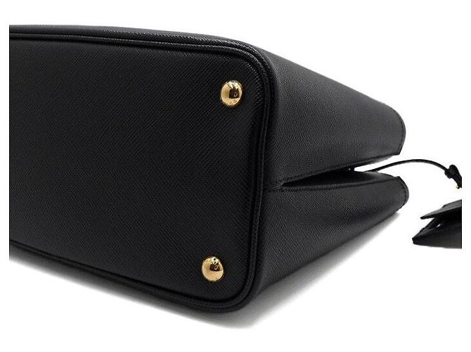 Prada Borsa Tote e Borsa a Tracolla Saffiano Panier Double Large - vista 8