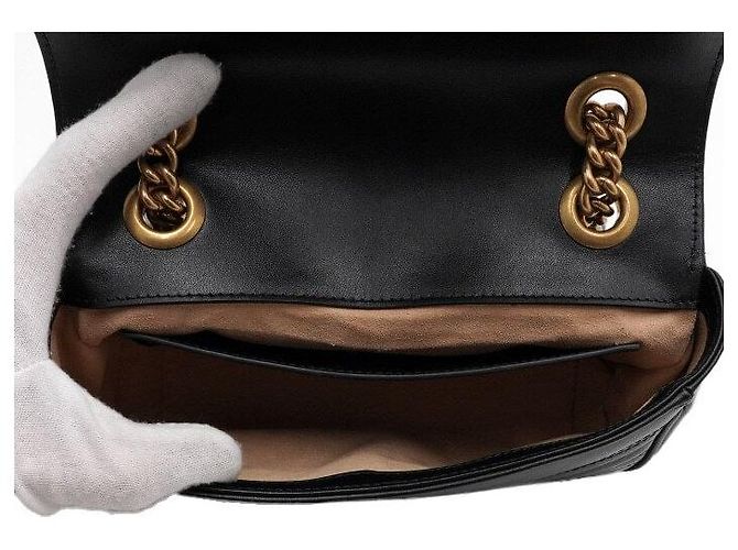 Gucci Mini borsa a tracolla e crossbody con catena - vista 6