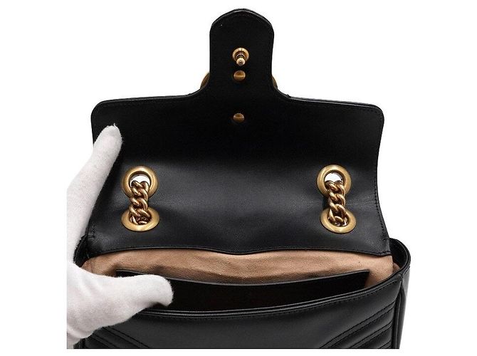 Gucci Mini borsa a tracolla e crossbody con catena - vista 7