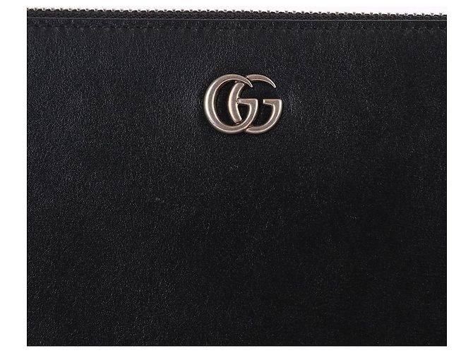 Clutch Gucci in pelle nera - vista 2