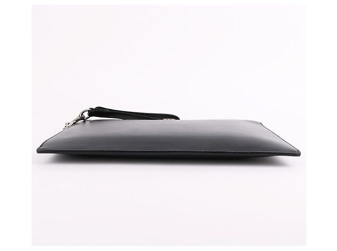 Clutch Gucci in pelle nera - vista 8