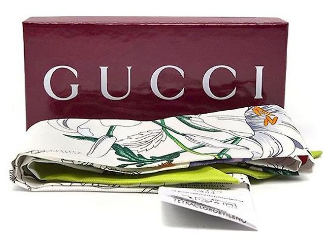 Gucci Bedruckter Seidenbandschal - Ansicht 5