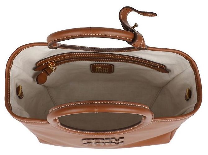 Miu Miu Borsa tote in pelle da donna - vista 7