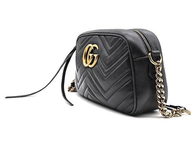 Gucci Borsa a tracolla Marmont Matelassé - vista 2