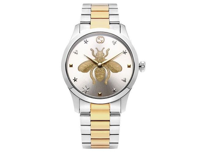 Gucci Relógio G-Timeless Bee Metal - vista 3