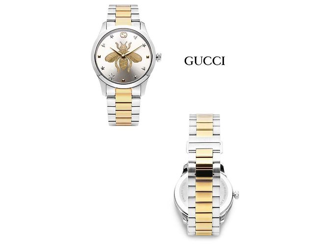 Gucci Relógio G-Timeless Bee Metal - vista 8