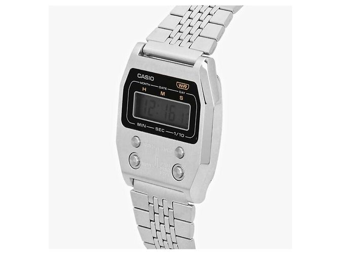 Casio Digitale Vintage Retro Metalluhr - Ansicht 8