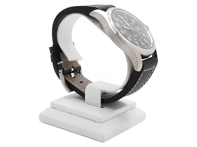 Autre Marque Relógio de Homem Khaki Field Automatic com pulseira de couro - vista 4