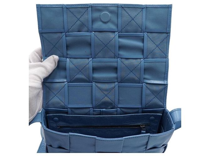 Bottega Veneta Borsa a spalla e a tracolla Intrecciato Cassette - vista 6