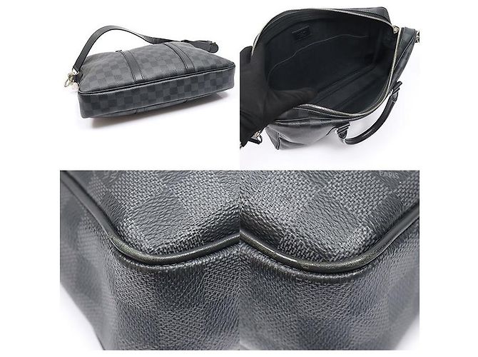 Louis Vuitton Damier Graphite Canvas Porte Document Voyage PM - vista 5