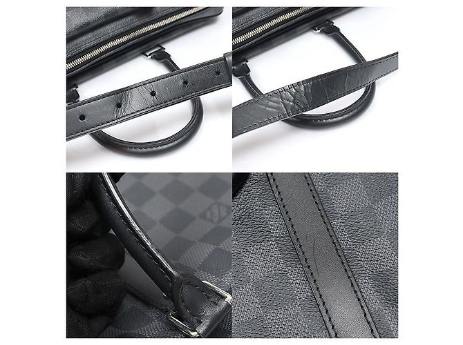 Louis Vuitton Damier Graphite Canvas Porte Document Voyage PM - vista 6