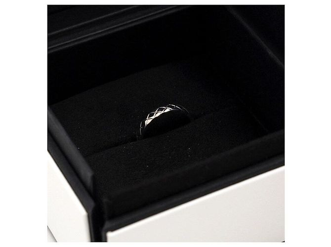 Chanel Coco Crush Mini Quilted Ring aus Weißgold - Ansicht 5