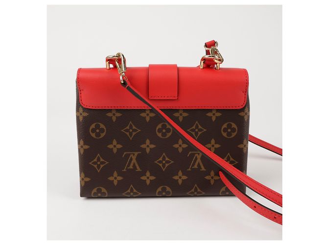 Louis Vuitton Monogram Canvas Leder Tote Bag - Ansicht 4