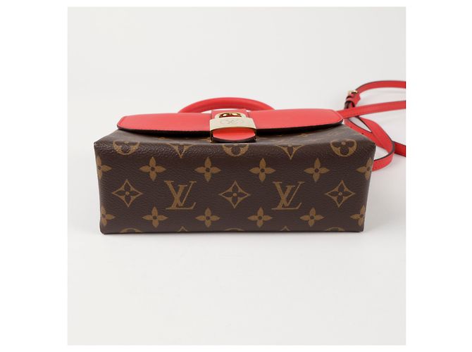 Louis Vuitton Monogram Canvas Leder Tote Bag - Ansicht 6