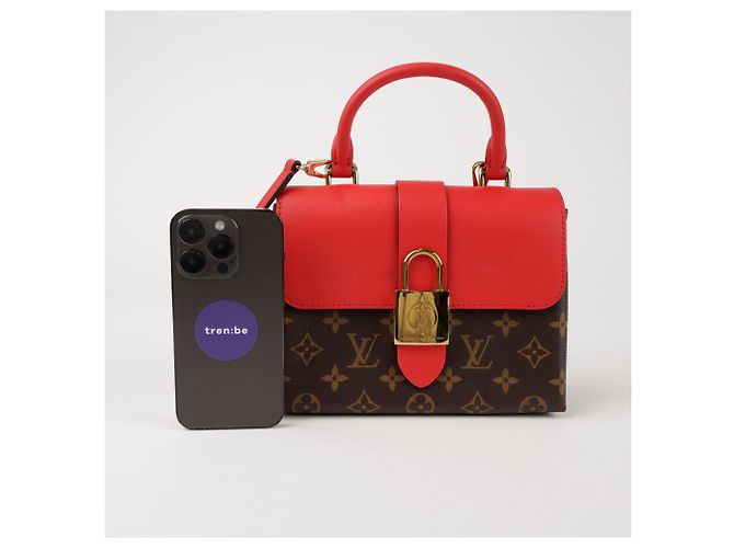 Louis Vuitton Monogram Canvas Leder Tote Bag - Ansicht 7