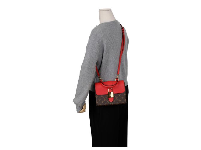 Louis Vuitton Monogram Canvas Leder Tote Bag - Ansicht 9