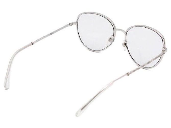 Chanel Montura de gafas Silver CC Logo - vista 3