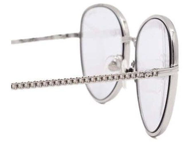 Chanel Montura de gafas Silver CC Logo - vista 4