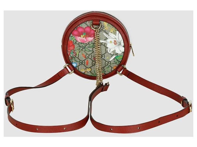 Gucci Ophidia Floral Rundrucksack - Ansicht 3