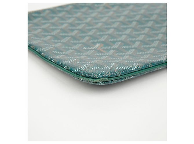 Clutch Goyard Sena MM Verde - vista 5