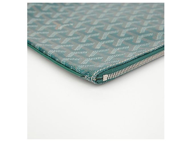 Clutch Goyard Sena MM Verde - vista 7