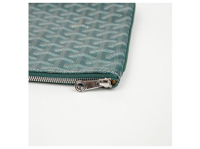 Clutch Goyard Sena MM Verde - vista 8