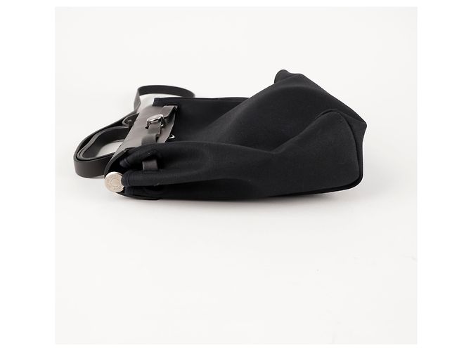 Hermès Schwarze Tote-Schultertasche Größe - Ansicht 9