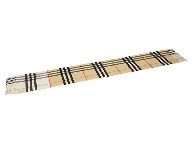 Burberry Sciarpa in cashmere Contrast Check (Unisex) - vista 6