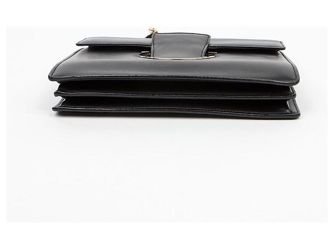 Salvatore Ferragamo Borsa a tracolla Talia Chain Black - vista 5