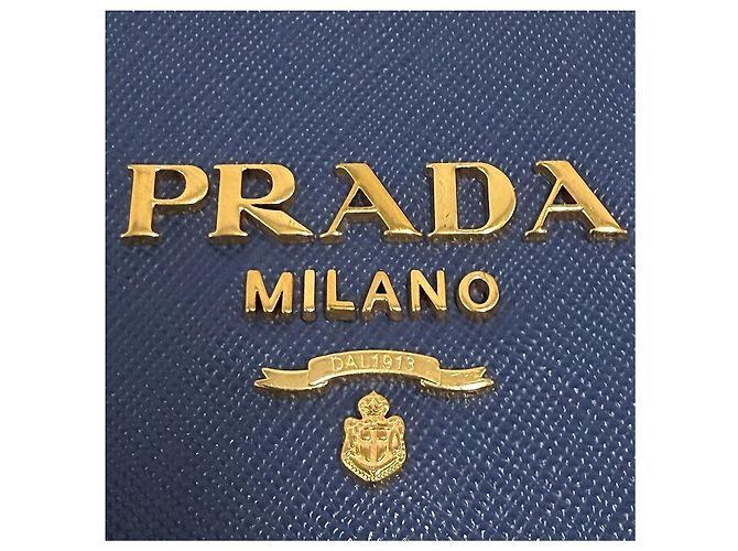 Prada Borsa a tracolla e spalla con patta in Saffiano e catena - vista 8