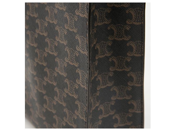Céline Borsa a Tracolla Vertical Cabas Small Tote Shoulder Bag - vista 6
