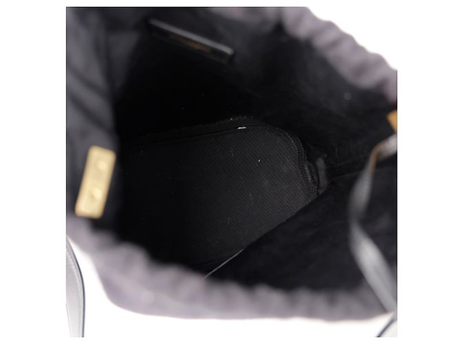 Autre Marque Borsa a tracolla con logo ricamato Nero - vista 12