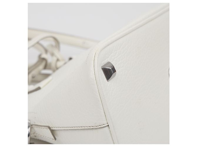 Maison Martin Margiela Mini Borsa a Tracolla Bianca - vista 10