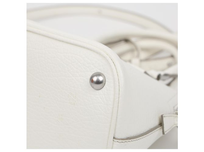 Maison Martin Margiela Mini Borsa a Tracolla Bianca - vista 13