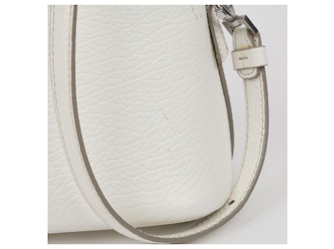 Maison Martin Margiela Mini Borsa a Tracolla Bianca - vista 3