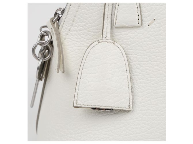 Maison Martin Margiela Mini Borsa a Tracolla Bianca - vista 4