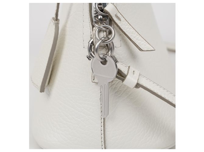 Maison Martin Margiela Mini Borsa a Tracolla Bianca - vista 8
