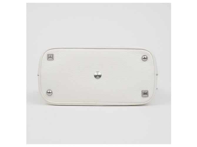 Maison Martin Margiela Mini Borsa a Tracolla Bianca - vista 9