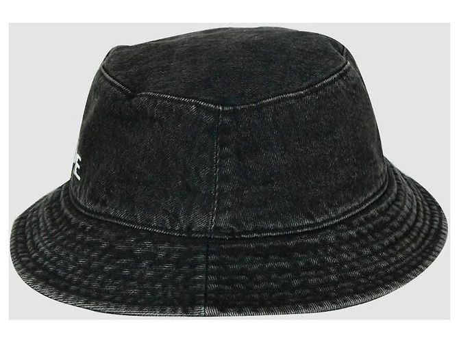 Céline Denim-Bucket-Hat mit Logo - Ansicht 2